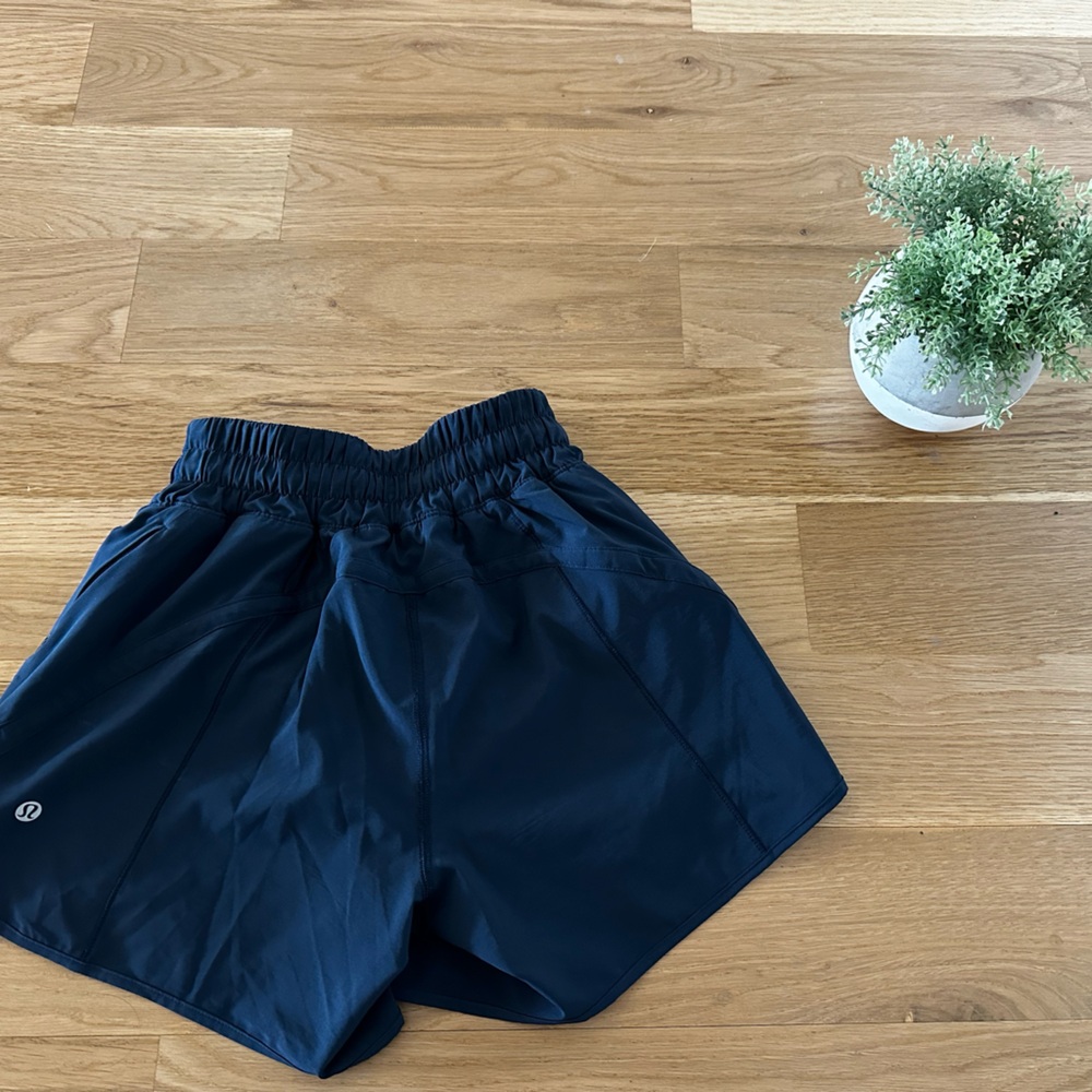 Navy Lululemon Shorts - Size 2